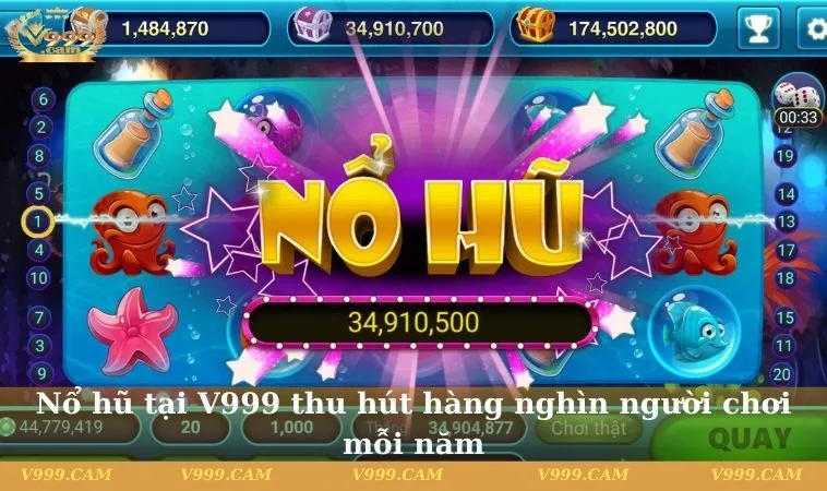 no hu tai v999 thu hut hang nghin nguoi choi moi nam Nổ hũ tại V999 thu hút hàng nghìn người chơi mỗi năm